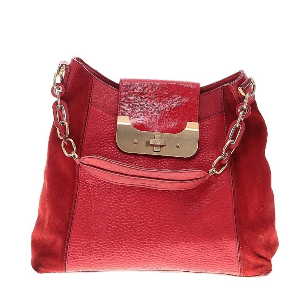 Diane Von Furstenberg DVF Women’s Leather Shoulder Handbag